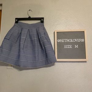 Pleated Stiff Skirt Puffy Skirt